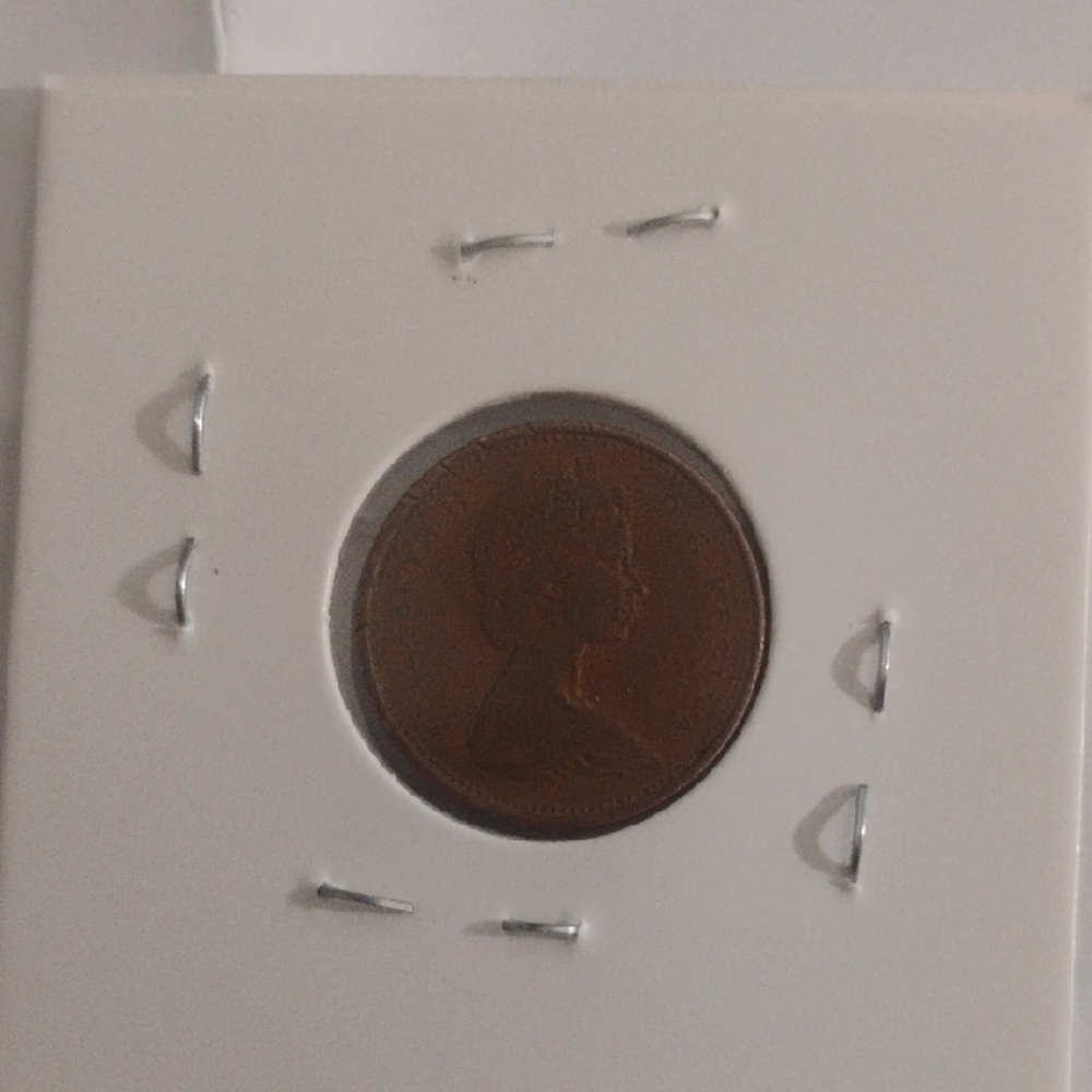 1867-1967 The Queen Elizabeth The II Rare Copper Coin